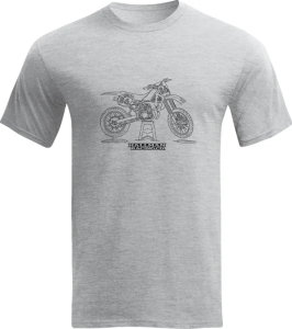 Tricou Thor Hallman 2 Smoker Gray L, 1, nordicamoto.ro