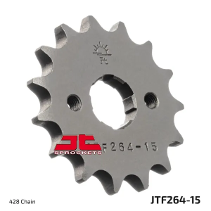 JT SPROCKETS Első lánckerék, természetes színű , nordicamoto.ro