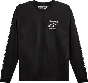Authenticated Long Sleeve T-shirt Black