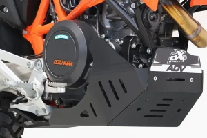 AXP Racing Adventure motorvédő KTM 690/Husqvarna 701/Gas Gas 700 (2008–2025) modellekhez, fekete, 5, nordicamoto.ro