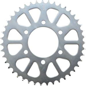 JT SPROCKETS Acél hátsó lánckerék, természetes színű 