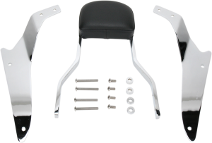 Square Sissy Bar Kit Chrome, 2, nordicamoto.ro