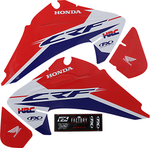 Evo Graphics Kit Black, Blue, Red, White, 2, nordicamoto.ro