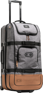 Albek Long Haul Roller Bag Black, Brown, Gray, 2, nordicamoto.ro
