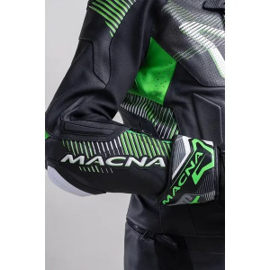 MACNA ARMADYL 48 kétrészes bőroverál, fekete/narancssárga/fehér, 4, nordicamoto.ro