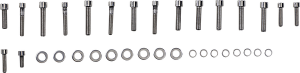 Bolt Kit Trn Sdcvr Fx 06 Polished, Stainless Steel