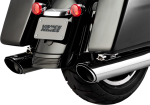 Twin Slash Slip-on Muffler Chrome 