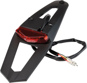 MOOSE RACING LED-es hátsó lámpa, RSP, fekete 
