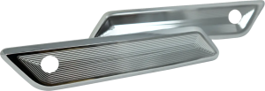 Saddlebag Latch Covers Silver, 3, nordicamoto.ro