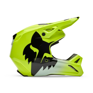 Fox V1 Shield sisak, fluoreszkáló zöld, S-es méret, 1, nordicamoto.ro