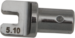 Replacement Spoke Head Chrome, 1, nordicamoto.ro