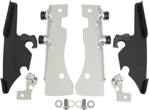 Fats/slim Windshield Trigger-lock Complete Mount Kit Black, 1, nordicamoto.ro