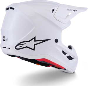 Alpinestars SM7 White XS bukósisak XS méretben, 3, nordicamoto.ro