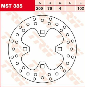 Round Fixed Brake Rotor Up To 219mm, 2, nordicamoto.ro