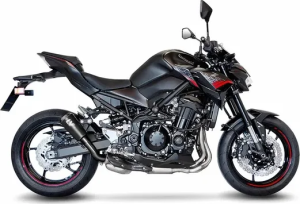 LeoVince LV-10 teljesen fekete, csúsztatható kipufogórendszer a Kawasaki Z900-hoz (2020–2025), 3, nordicamoto.ro