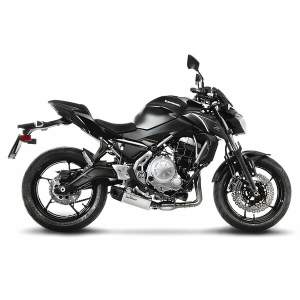 Underbody Full-system Exhaust Black, Silver, 1, nordicamoto.ro
