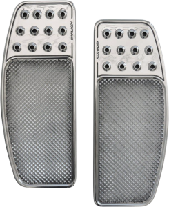 Front Floorboards Chrome, 2, nordicamoto.ro