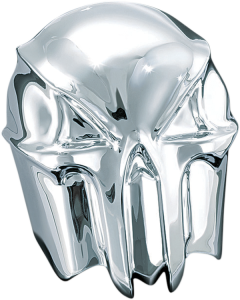 Skull Horn Cover Chrome, 1, nordicamoto.ro