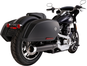 Muffler Slip-on 4(r) For Softail Sport Glide Black, 1, nordicamoto.ro