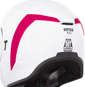 Icon Airform™ Red ONE SIZE sisak hátsó spoiler, 1, nordicamoto.ro
