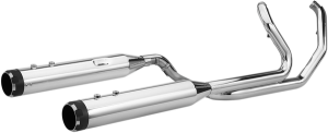 El Dorado Dual Exhaust System Black, 3, nordicamoto.ro