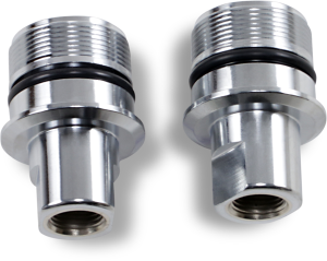 Chrome Fork Tube Plugs And Caps Chrome, 1, nordicamoto.ro