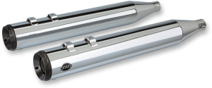 Grand National Slip-on Mufflers Black, 2, nordicamoto.ro