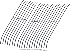 Replacement Easy Steer Bars Black, 1, nordicamoto.ro