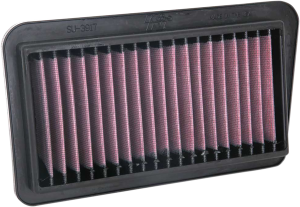 High-flow Air Filter Black, Red, 1, nordicamoto.ro