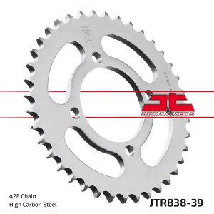 JT SPROCKETS hátsó lánckerék, természetes színű 