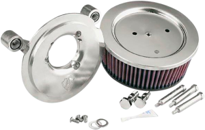 Big Sucker Air Filter Kit Accepts 8(r) Round Aftermarket Outer Covers Only Red, 1, nordicamoto.ro