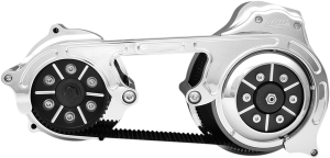 2(r) Open Belt Drive Kit With 2-piece Motor Plate Chrome, Polished 51, 1, nordicamoto.ro