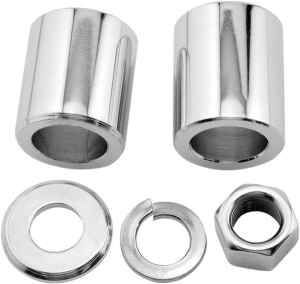 Axle Spacer/nut Kit Silver, 1, nordicamoto.ro