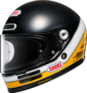 SHOEI GLAMSTER06 ABIDING TC-3 teljes arcú sisak, fekete/sárga, M-es méret, 1, nordicamoto.ro