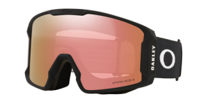 Oakley Line Miner L matt fekete motoros síszemüveg, rózsaszín arany Prism lencsével, nordicamoto.ro
