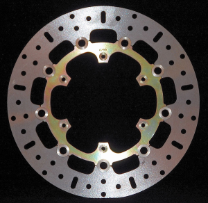 Round Pro-lite Brake Rotor Silver, Stainless Steel, 1, nordicamoto.ro