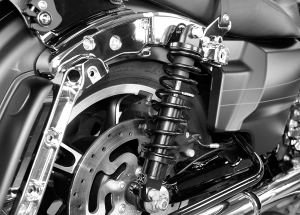 Revo-a Adjustable Fl Coil Suspension Black, Anodized, 3, nordicamoto.ro