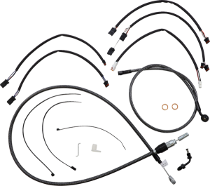 Karbonfibr Designer Handlebar Installation Kit Silver, 1, nordicamoto.ro