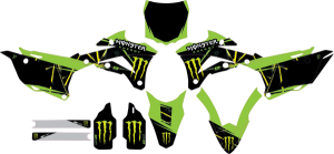 Complete Graphics Kit Black, Green 