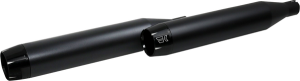 3-1/2(r) Softail Shredder Mufflers Black