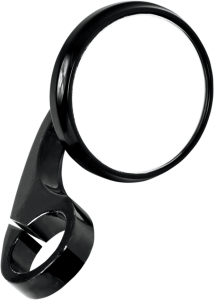 Clamp-on Shooter Mirror Black