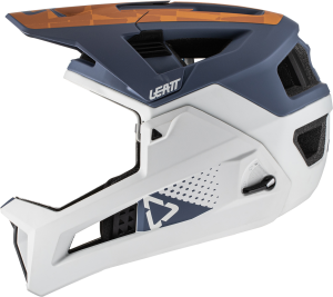 Casca MTB Leatt Enduro 4.0 White/Navy/Rust, 3, nordicamoto.ro