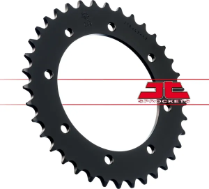 JT SPROCKETS Acél hátsó lánckerék, fekete, 3, nordicamoto.ro