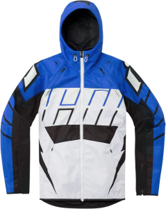 Geaca Textil Icon Airform Retro Blue/Black/White L, 1, nordicamoto.ro