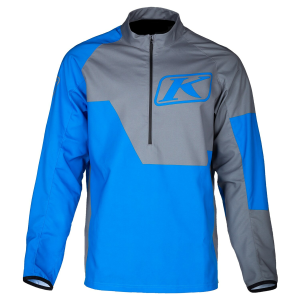 Hanorac Klim Revolt 1/4 Zip Black - Strike Orange, 5, nordicamoto.ro