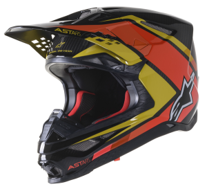 Casca Alpinestars Supertech M10 Carb Blue/Red/White XL, 3, nordicamoto.ro