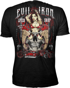 Evil Iron T-shirt Black 3XL, 2, nordicamoto.ro