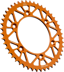 JT SPROCKETS Racelite alumínium hátsó lánckerék, narancssárga 