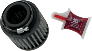 Rubber Base Crankcase Vent Filter Black