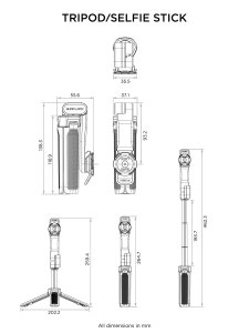 Quad Lock állvány / szelfibot, 2, nordicamoto.ro